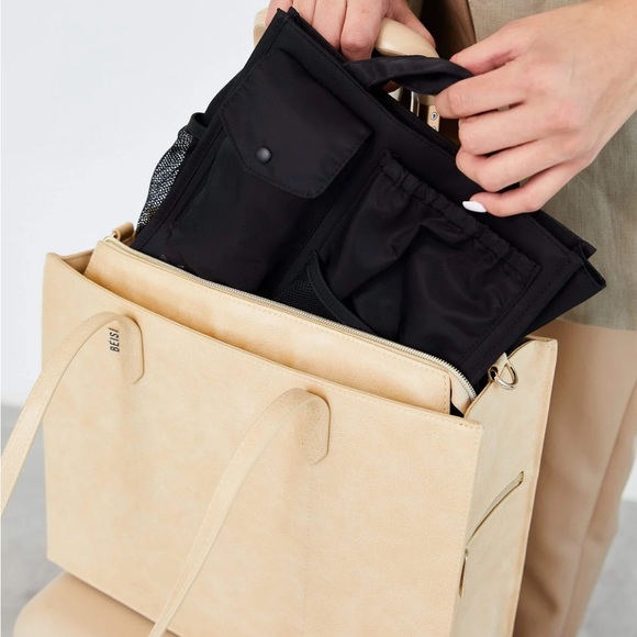 BEIS Mini Work Tote NWOT never used-sold out on the website - Picture 2 of 8